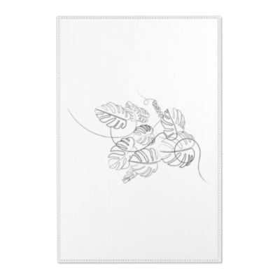 Plant Black White (Vertical)