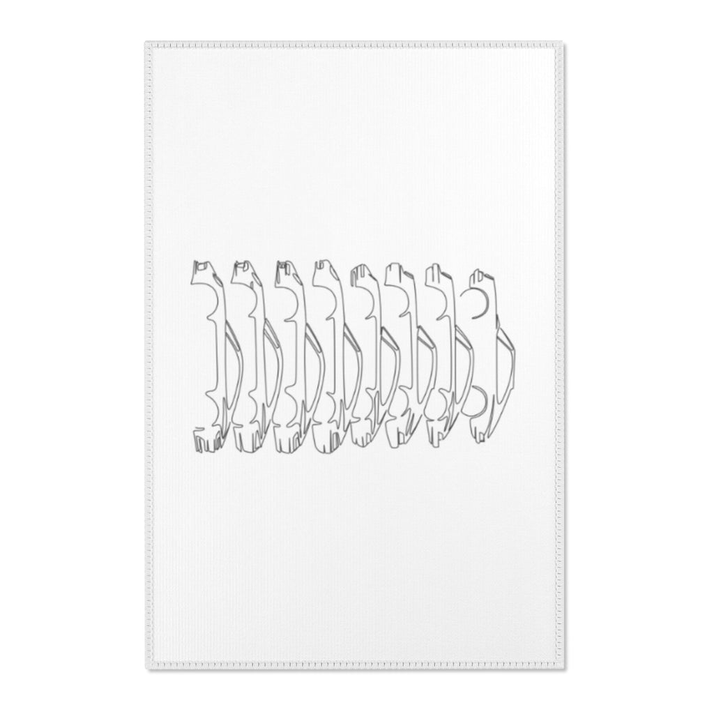 Porsche Evolution Black/White (Vertical)