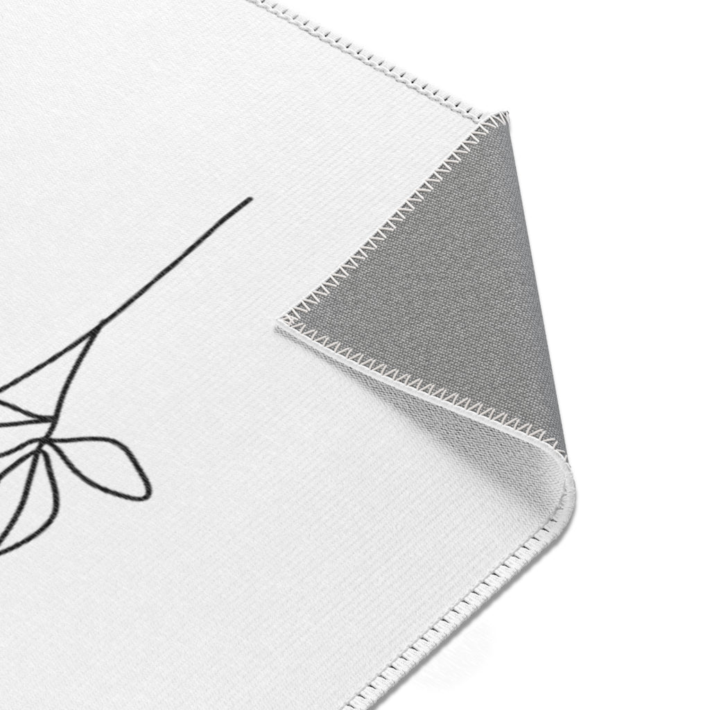 Minimalistic Rose Black/White